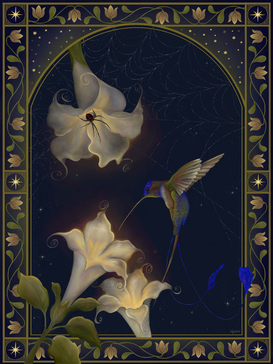 Nace sin miedo mi Colibrí